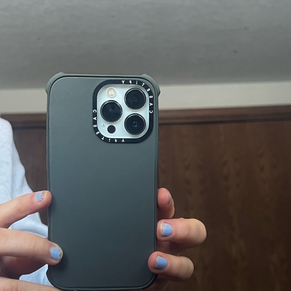 Army green iPhone case
